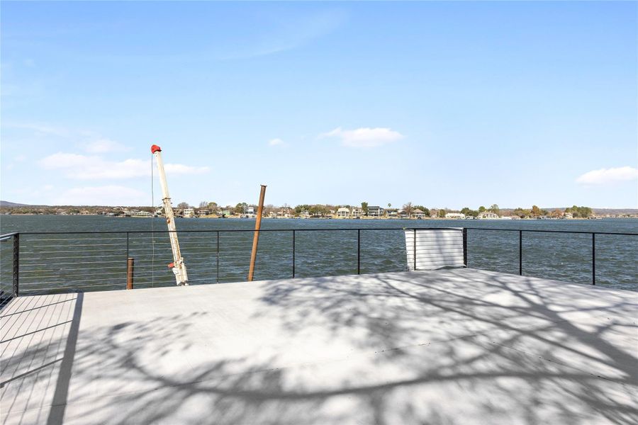 Exterior details and patio area of a home in , Granite Shoals (Image 32).