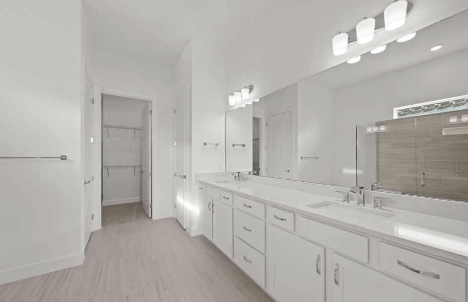 Furnished interior view inside a new home in TerraWalk at Babcock Ranch, Alva (Image 9).