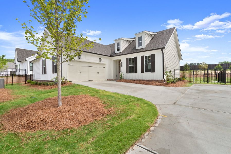 Representative exterior photo of a completed home built from the The Lawrence by The Providence Group in Promenade at Sawnee Village, Cumming, GA (Image 17). Representative exterior photo of a completed home built from the The Lawrence by The Providence Group in Promenade at Sawnee Village, Cumming, GA (Image 17).