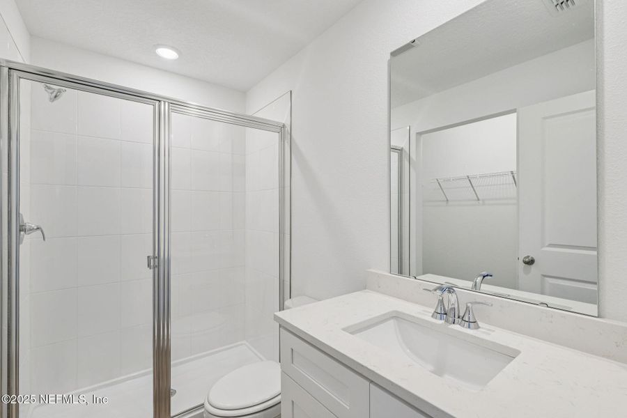 Furnished interior view inside a new home in Azalea Creek, Jacksonville (Image 9). Furnished interior view inside a new home in Azalea Creek, Jacksonville (Image 9).