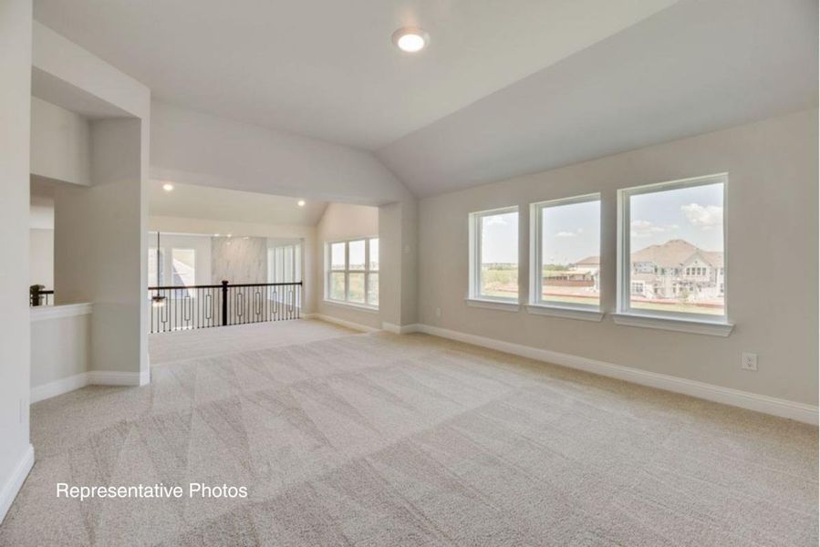 Representative unfurnished interior of a home built from the Grand Lantana by Grand Homes in Cedar Ridge Estates, Grand Prairie (Image 25). Representative unfurnished interior of a home built from the Grand Lantana by Grand Homes in Cedar Ridge Estates, Grand Prairie (Image 25).