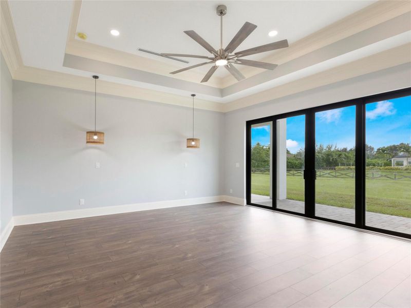 Spacious, unfurnished interior of a new home in , The Acreage (Image 30).