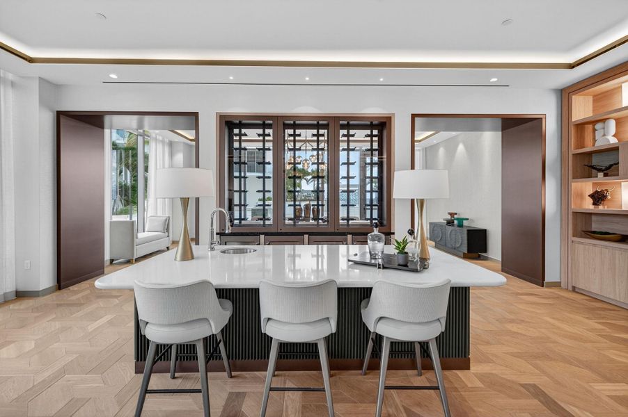 Furnished interior view inside a new home in , Fort Lauderdale (Image 32). Furnished interior view inside a new home in , Fort Lauderdale (Image 32).