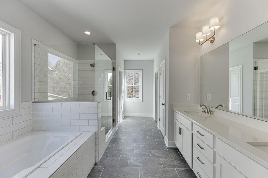 Furnished interior view inside a new home in , Buford (Image 12). Furnished interior view inside a new home in , Buford (Image 12).