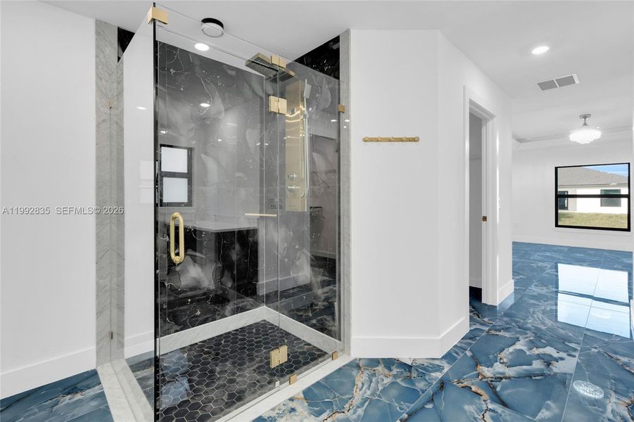 Furnished interior view inside a new home in , Lehigh Acres (Image 10).