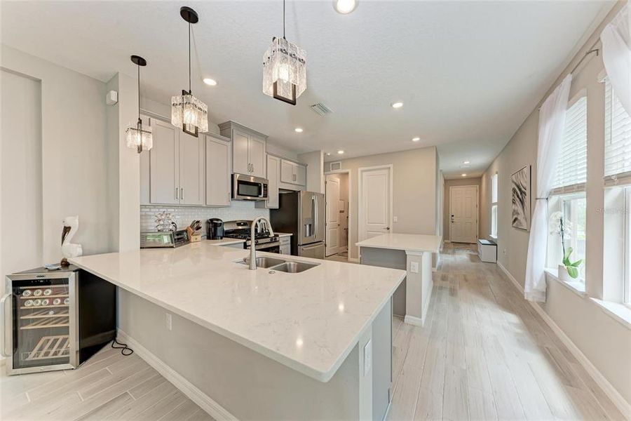 Furnished interior view inside a new home in , Nokomis (Image 22).