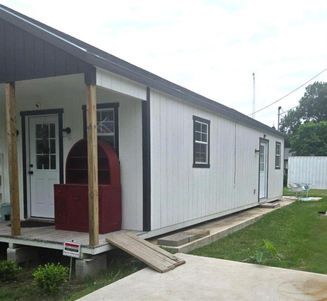 Exterior details and patio area of a home in , Wills Point (Image 15). Exterior details and patio area of a home in , Wills Point (Image 15).