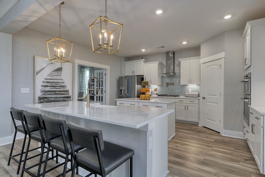 Furnished interior view inside a new home in , Summerville (Image 38).
