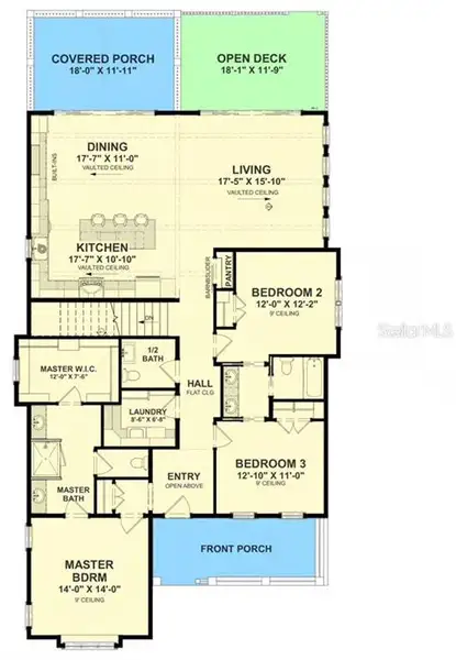 2D floor plan layout of this home in , Tampa, FL (Image 3). 2D floor plan layout of this home in , Tampa, FL (Image 3).