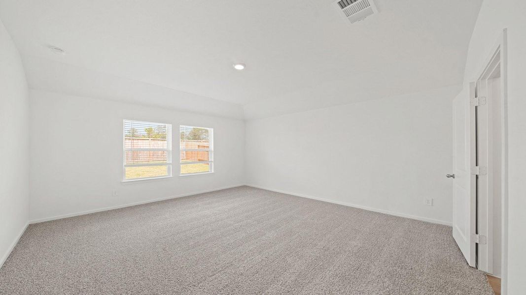 Spacious, unfurnished interior of a new home in The Canopies, Splendora (Image 6). Spacious, unfurnished interior of a new home in The Canopies, Splendora (Image 6).