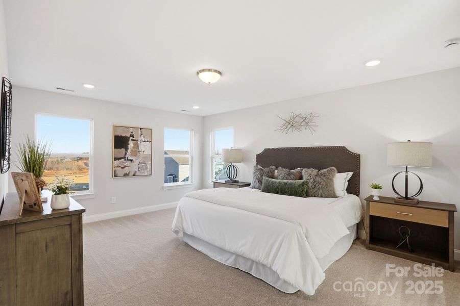 Furnished interior view inside a new home in The Meadows at Laurelbrook, Sherrills Ford (Image 36).