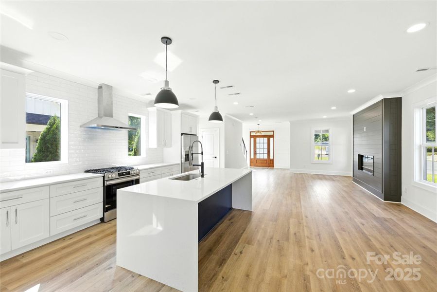 Furnished interior view inside a new home in , Belmont (Image 4). Furnished interior view inside a new home in , Belmont (Image 4).