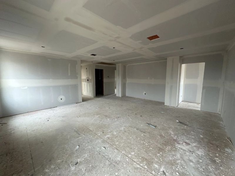 In-progress construction of a new home in Berry Creek Highlands, Georgetown, TX (Image 15). In-progress construction of a new home in Berry Creek Highlands, Georgetown, TX (Image 15).