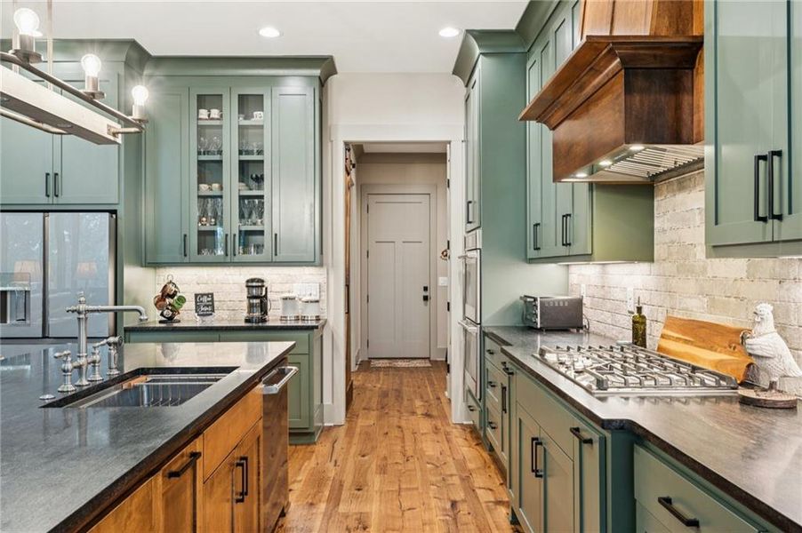 Furnished interior view inside a new home in , Dahlonega (Image 30).