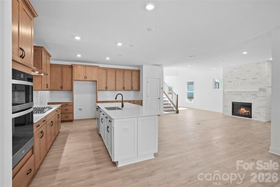Furnished interior view inside a new home in Elmbrook, Indian Trail (Image 7).