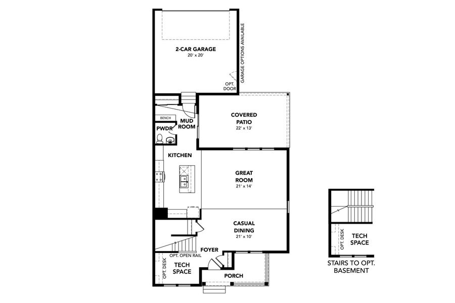 2D floor plan layout of this home in Windler Single Family Homes, Aurora, CO (Image 2). 2D floor plan layout of this home in Windler Single Family Homes, Aurora, CO (Image 2).
