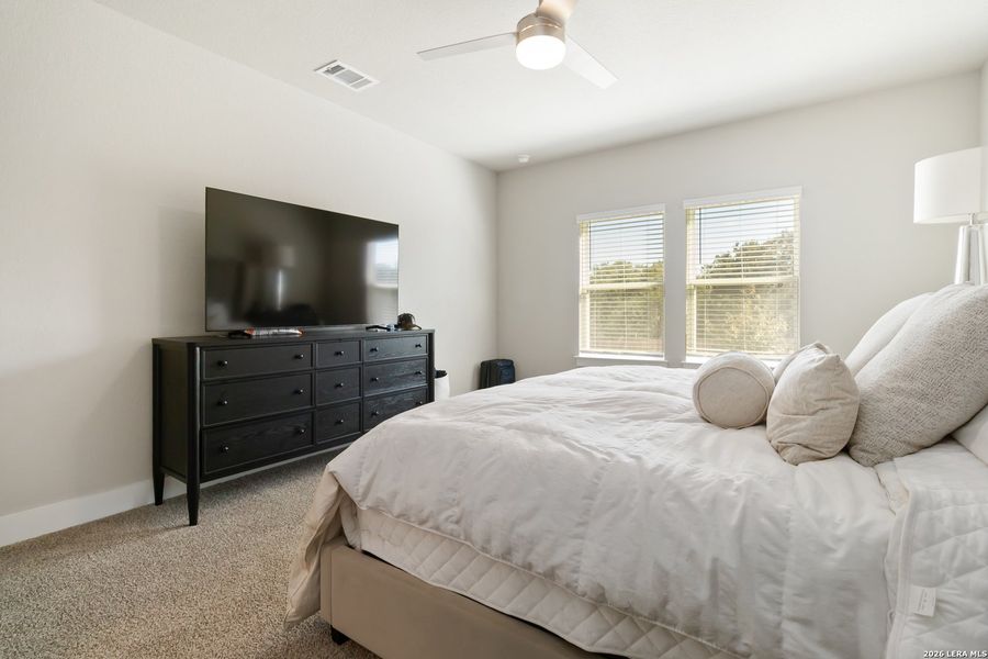 Furnished interior view inside a new home in Brookstone Creek, San Antonio (Image 32). Furnished interior view inside a new home in Brookstone Creek, San Antonio (Image 32).