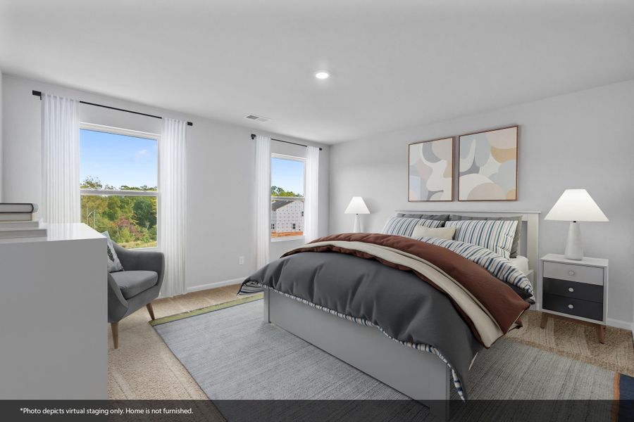 Furnished interior view inside a new home in Bell West, Kernersville (Image 8).