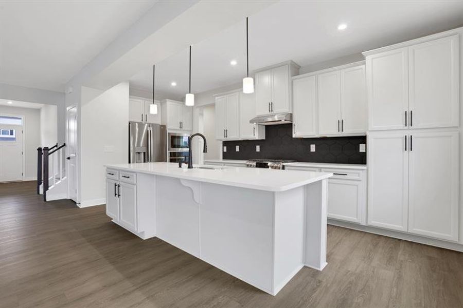 Furnished interior view inside a new home in Crystal Falls, Dawsonville (Image 5).