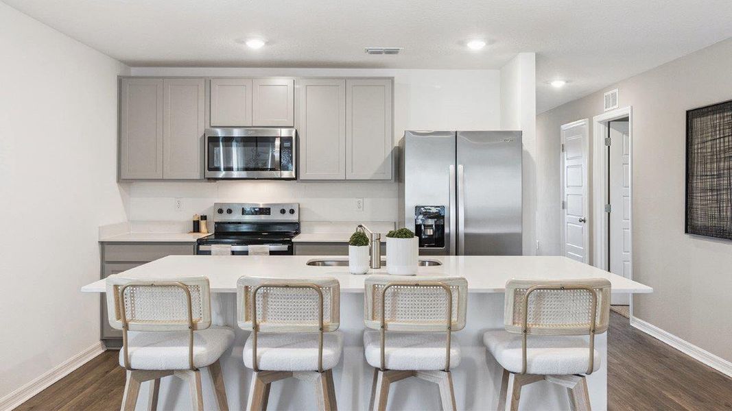 Furnished interior view inside a new home in Leoma's Landing, Lake Wales (Image 14). Furnished interior view inside a new home in Leoma's Landing, Lake Wales (Image 14).