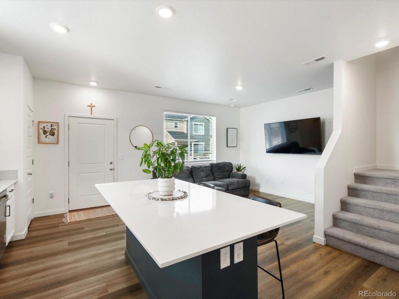 Furnished interior view inside a new home in , Fort Lupton (Image 5).