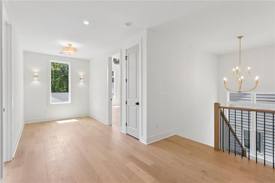 Spacious, unfurnished interior of a new home in , Atlanta (Image 40).
