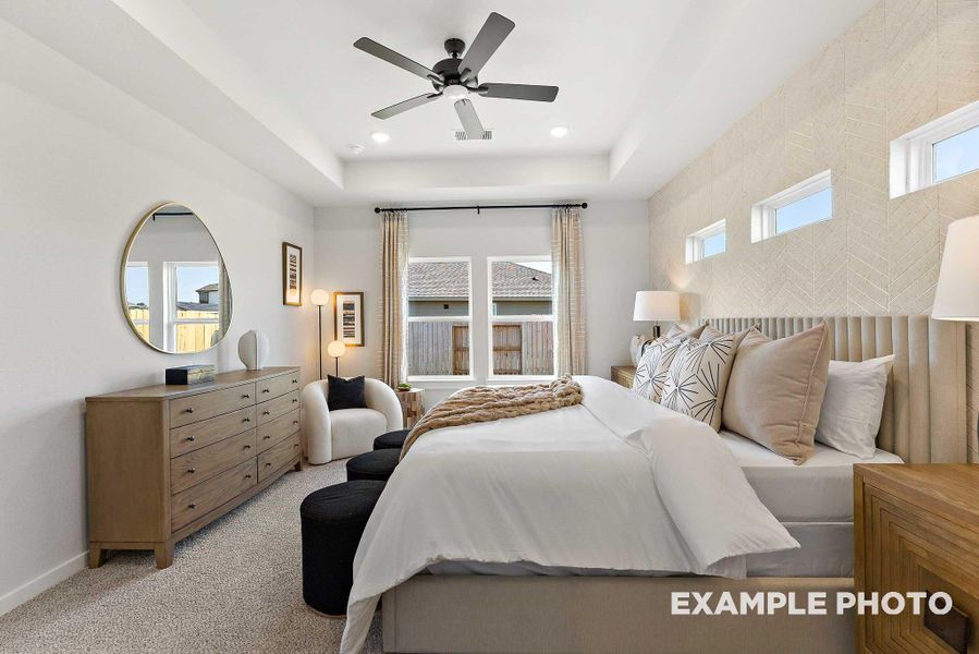 Furnished interior view inside a new home in Sundance Cove, Crosby (Image 12).