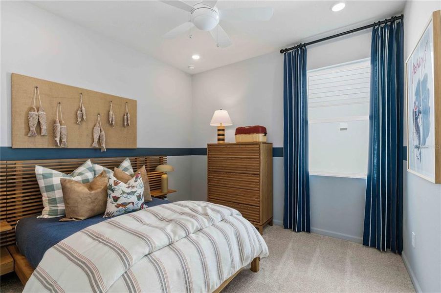 Furnished interior view inside a new home in Brystol North at Wylder, Port St. Lucie (Image 5).