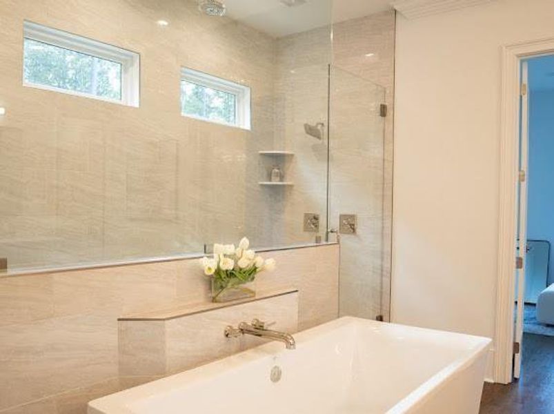 Furnished interior view inside a new home in , Athens (Image 38).