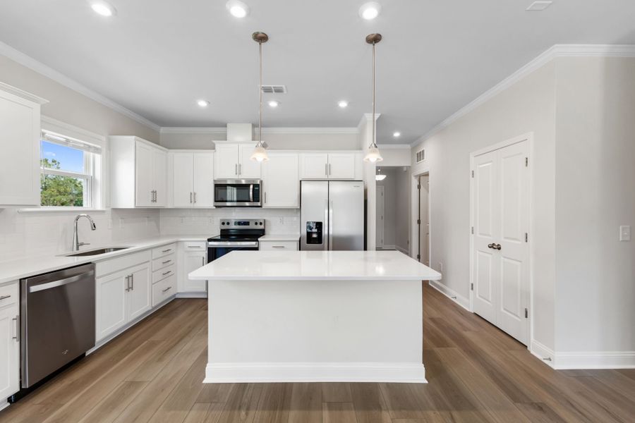 Furnished interior view inside a new home in Solserra, Shallotte (Image 7).