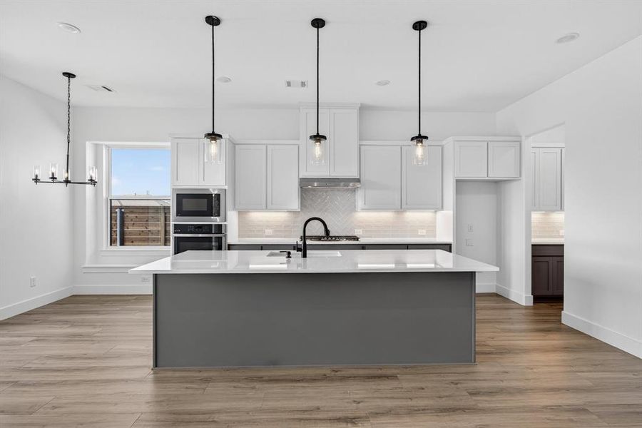 Furnished interior view inside a new home in Solterra, Mesquite (Image 3). Furnished interior view inside a new home in Solterra, Mesquite (Image 3).