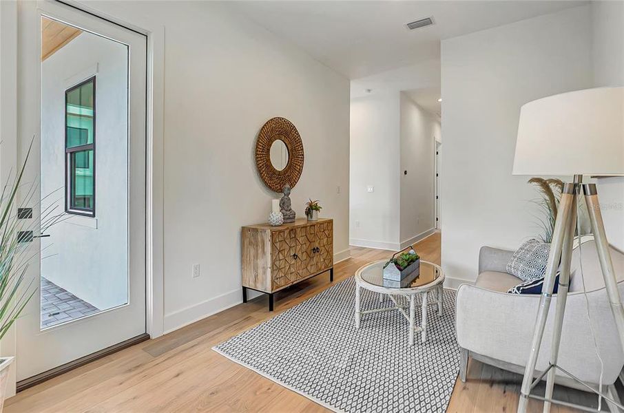 Furnished interior view inside a new home in , Tampa (Image 52).