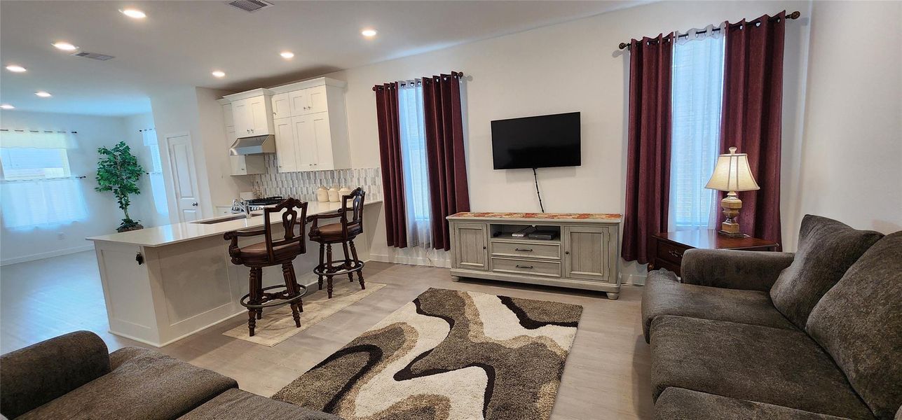 Furnished interior view inside a new home in Anniston, Katy (Image 5).