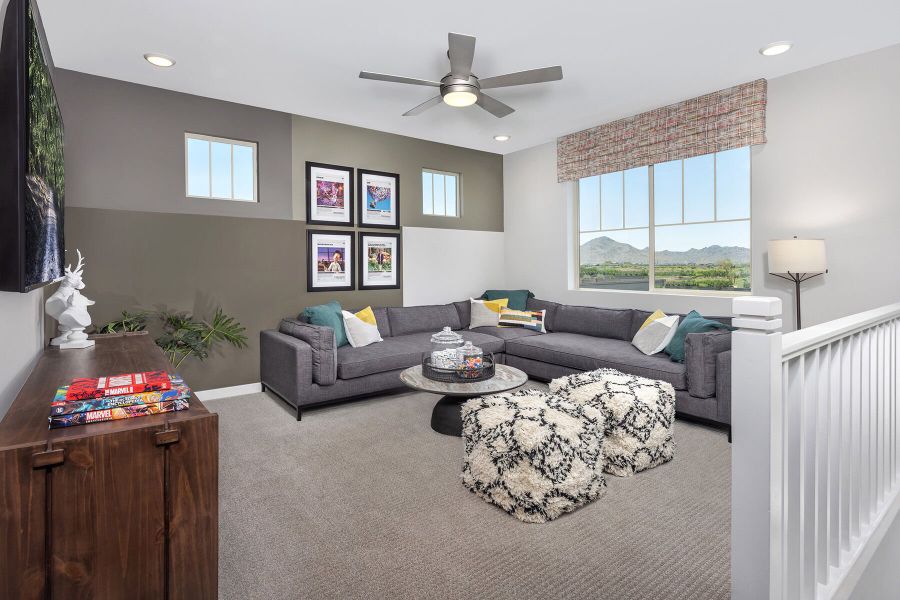 Representative furnished interior of a home built from the Tawny by Mattamy Homes in Empire Pointe, Queen Creek (Image 12).