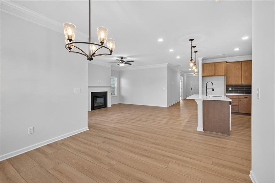 Spacious, unfurnished interior of a new home in Capstone Estates, Apison (Image 23). Spacious, unfurnished interior of a new home in Capstone Estates, Apison (Image 23).