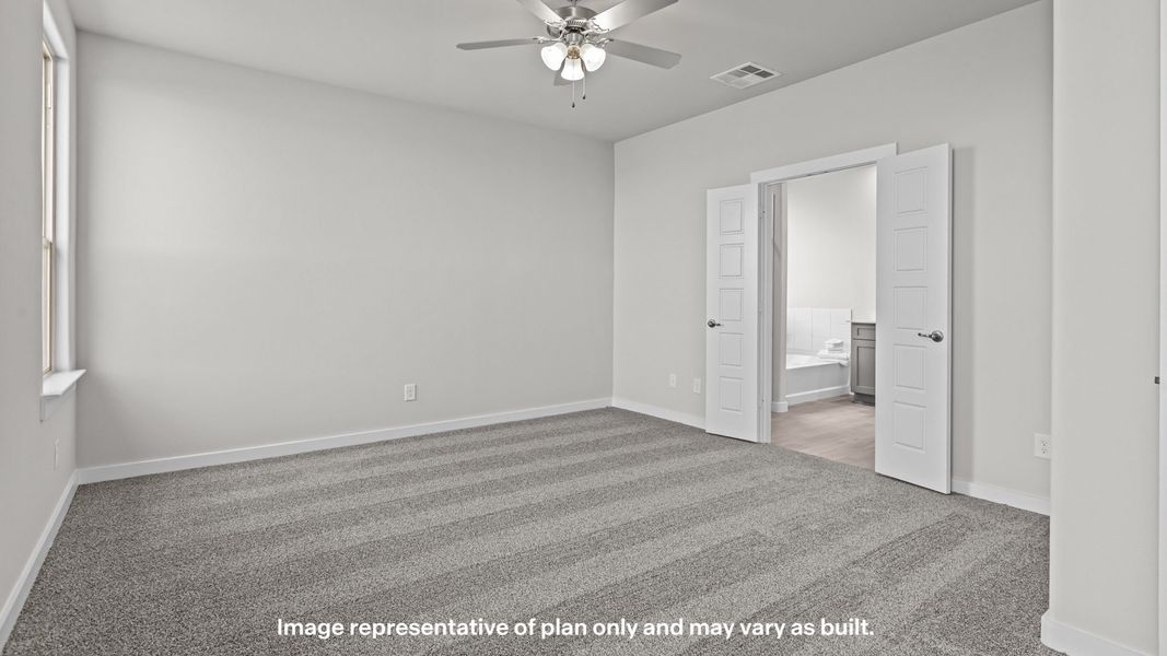 Spacious, unfurnished interior of a new home in Northwest Passage, Midland (Image 13). Spacious, unfurnished interior of a new home in Northwest Passage, Midland (Image 13).