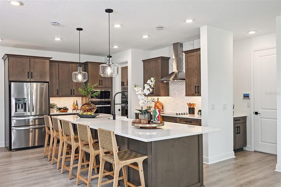 Furnished interior view inside a new home in Estates at Lake Jesup, Sanford (Image 8).