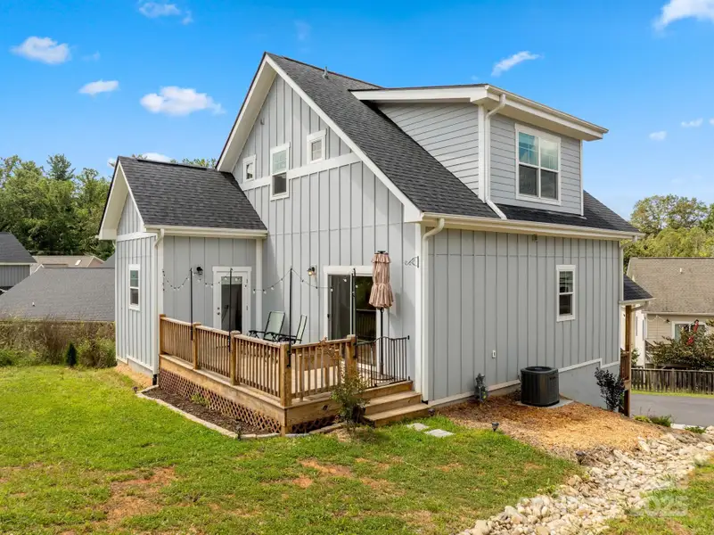 Front exterior of a new home in , Asheville, NC, highlighting curb appeal (Image 1). Front exterior of a new home in , Asheville, NC, highlighting curb appeal (Image 1).