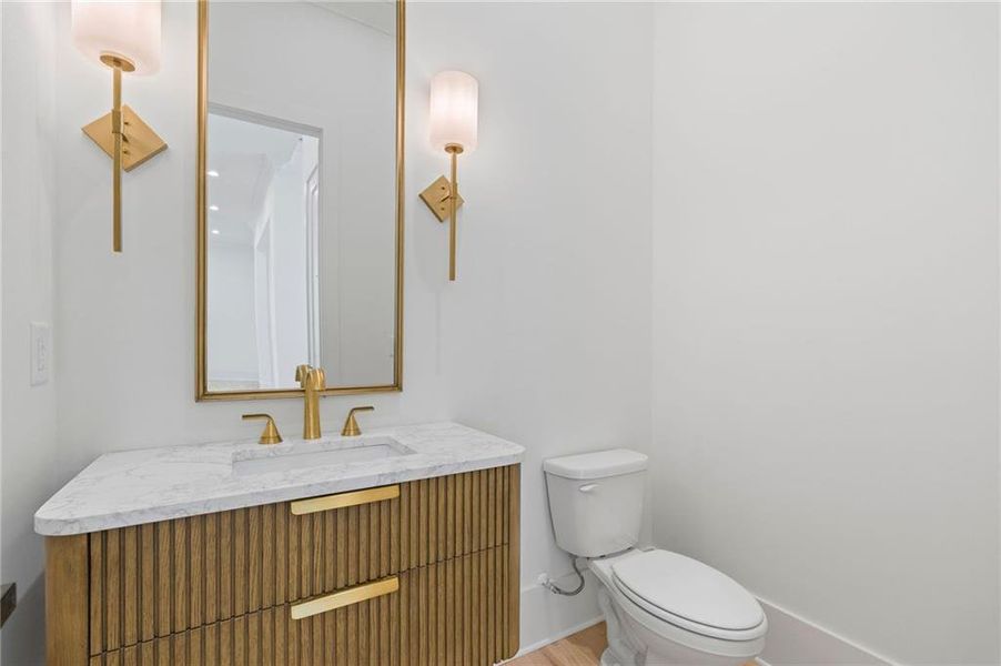 Furnished interior view inside a new home in , Marietta (Image 11).