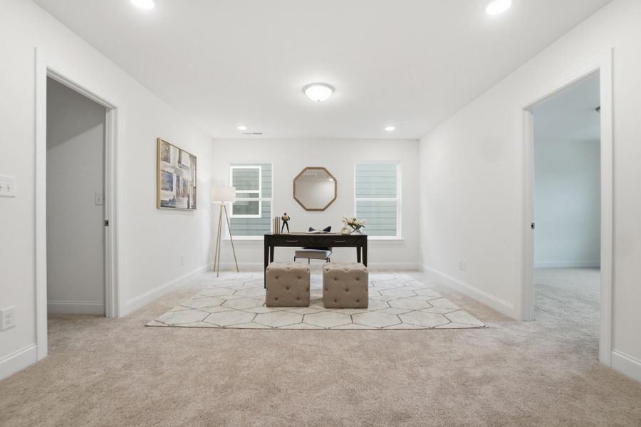 Furnished interior view inside a new home in Ashton Park, Monroe (Image 11).