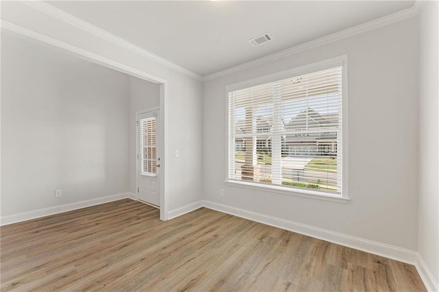 Spacious, unfurnished interior of a new home in Clark Farms, Flowery Branch (Image 18).