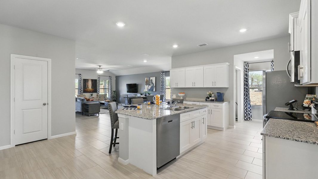 Furnished interior view inside a new home in Dry Creek, Bridgeport (Image 6).