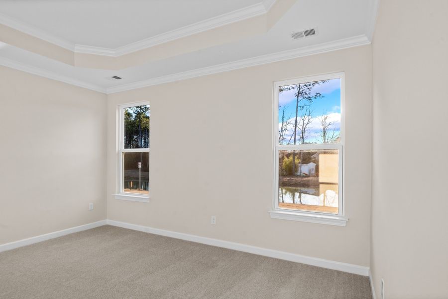Representative unfurnished interior of a home built from the The Sunset Cove by Chesapeake Homes in Bridgewater - Shorehaven Village, Little River (Image 16).