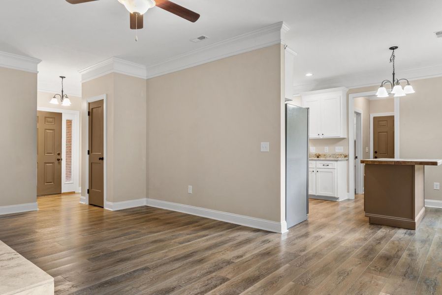 Spacious, unfurnished interior of a new home in , Orangeburg (Image 20). Spacious, unfurnished interior of a new home in , Orangeburg (Image 20).
