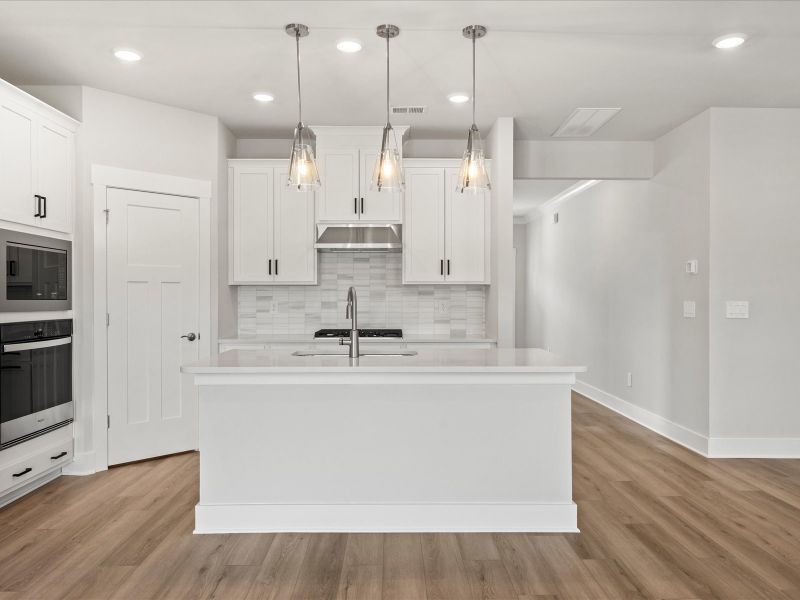 Furnished interior view inside a new home in Crossing at Abner Creek, Greer (Image 4).