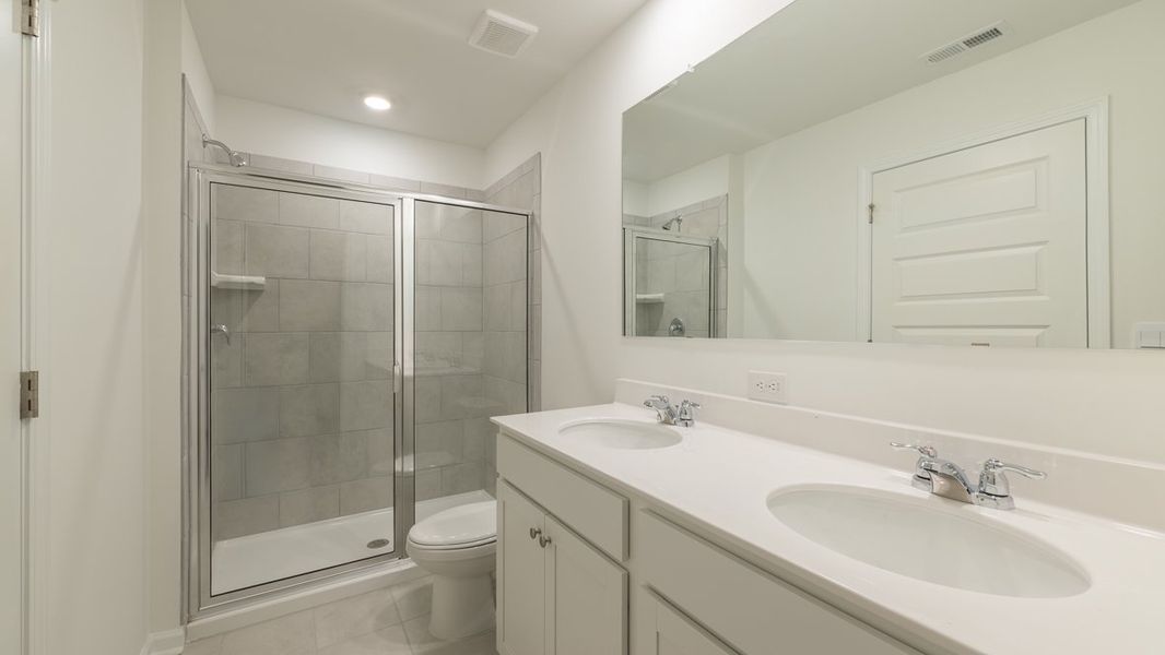 Furnished interior view inside a new home in Benteen Reserve, Atlanta (Image 8).