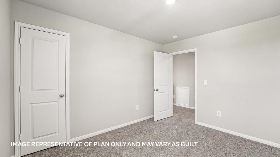 Spacious, unfurnished interior of a new home in Carillon, Manor (Image 26).