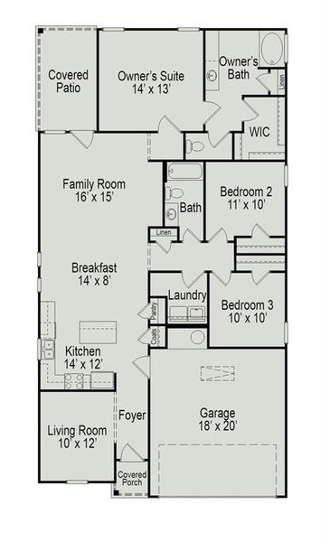 The Kettering II Floorplan The Kettering II Floorplan