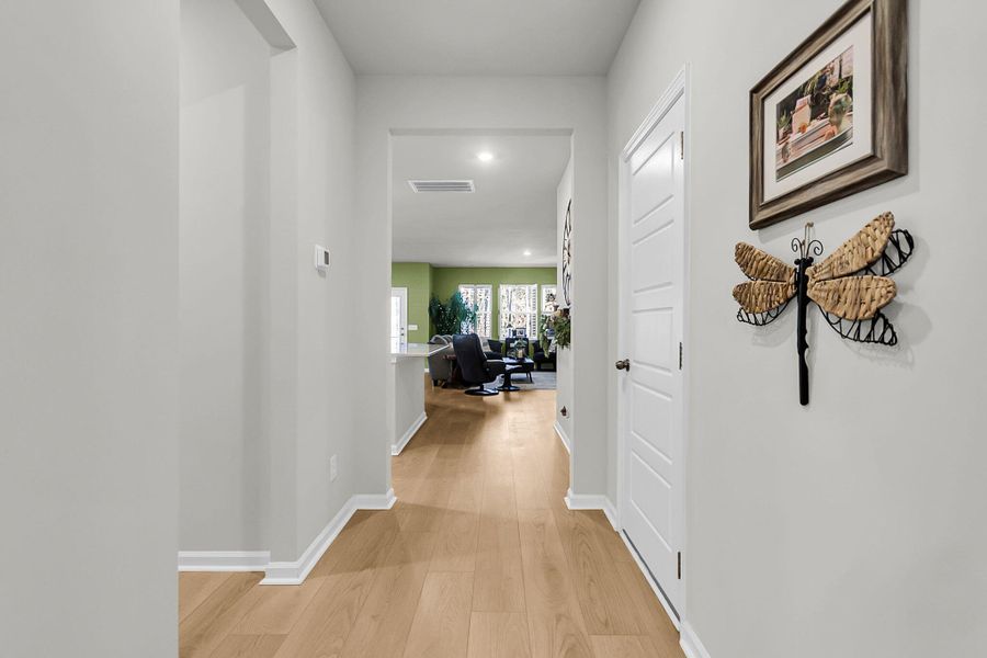 Furnished interior view inside a new home in Sweetgrass at Summers Corner: Arbor Collection, Summerville (Image 12).