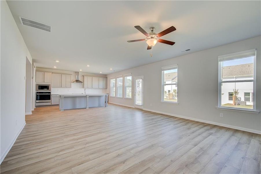 Spacious, unfurnished interior of a new home in Bowers Farm, McDonough (Image 21). Spacious, unfurnished interior of a new home in Bowers Farm, McDonough (Image 21).